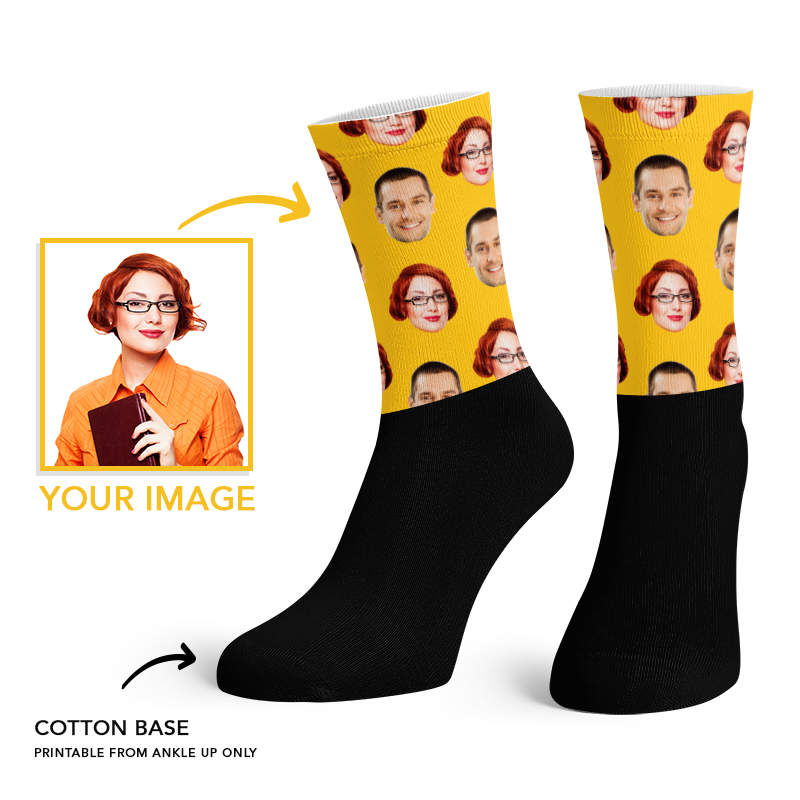 Custom Couple Socks