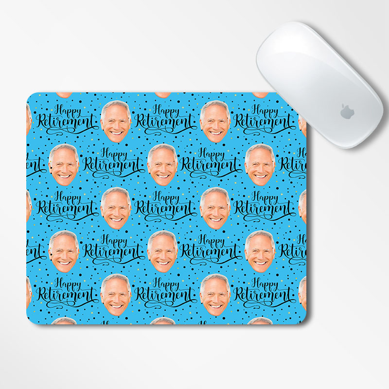 Personalised Retirement Mouse Pads
