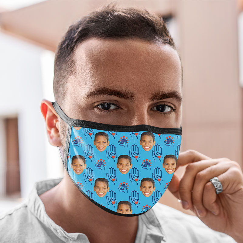 Personalized Reusable Charity Face Mask