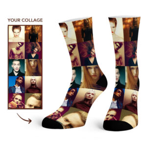 Custom Photo Collage Socks