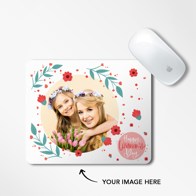 Womens Day Floral Mousepad