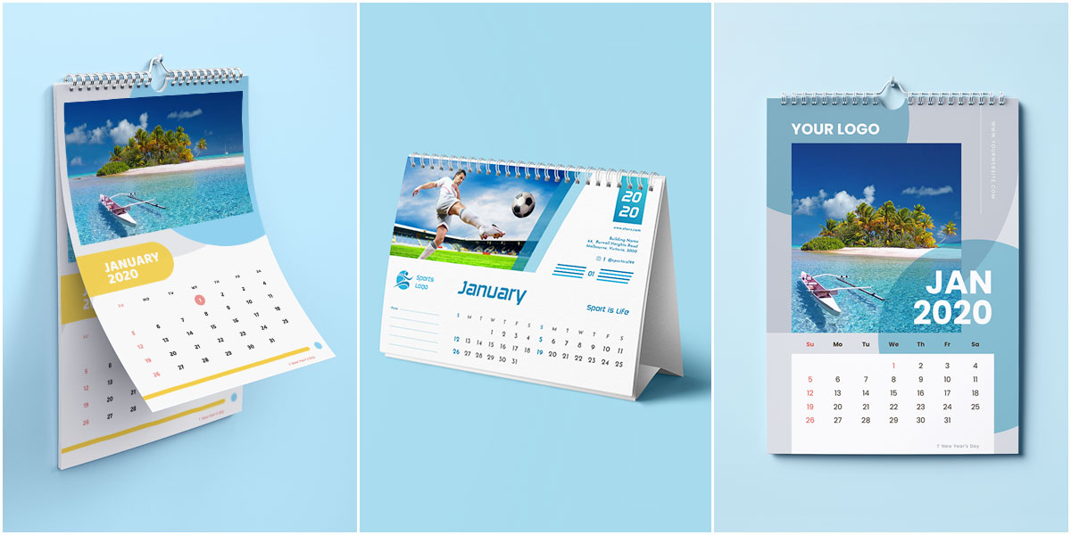 Download 38 FREE Printable Calendar Templates for 2024 (with Working Files)