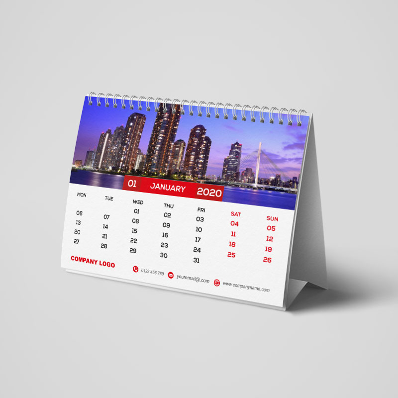 A5 Desktop Calendars
