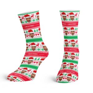 Santa Hat Custom Socks