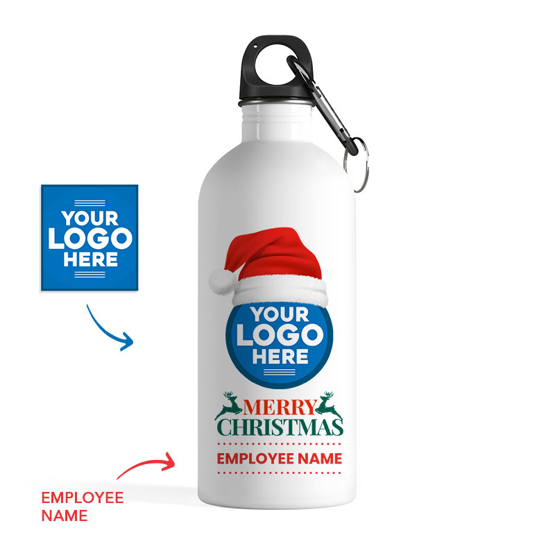Christmas Corporate Aluminum Bottle