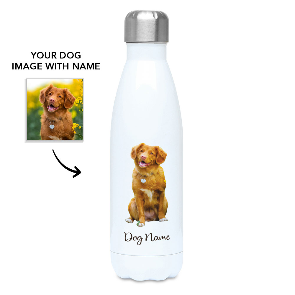 Dog Photo Stainless Steel Bottle