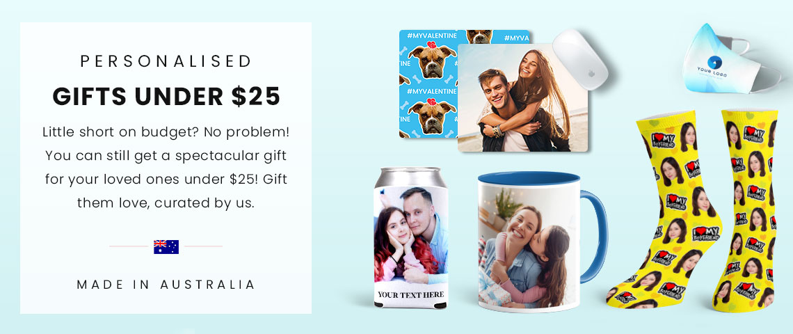 Personalised Gifts Under $25