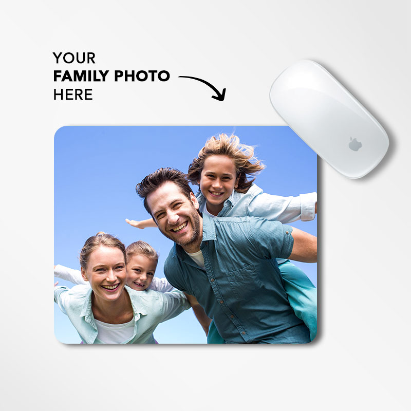 Family Photo Mouse Pad