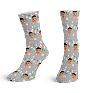 Custom Easter Face Socks