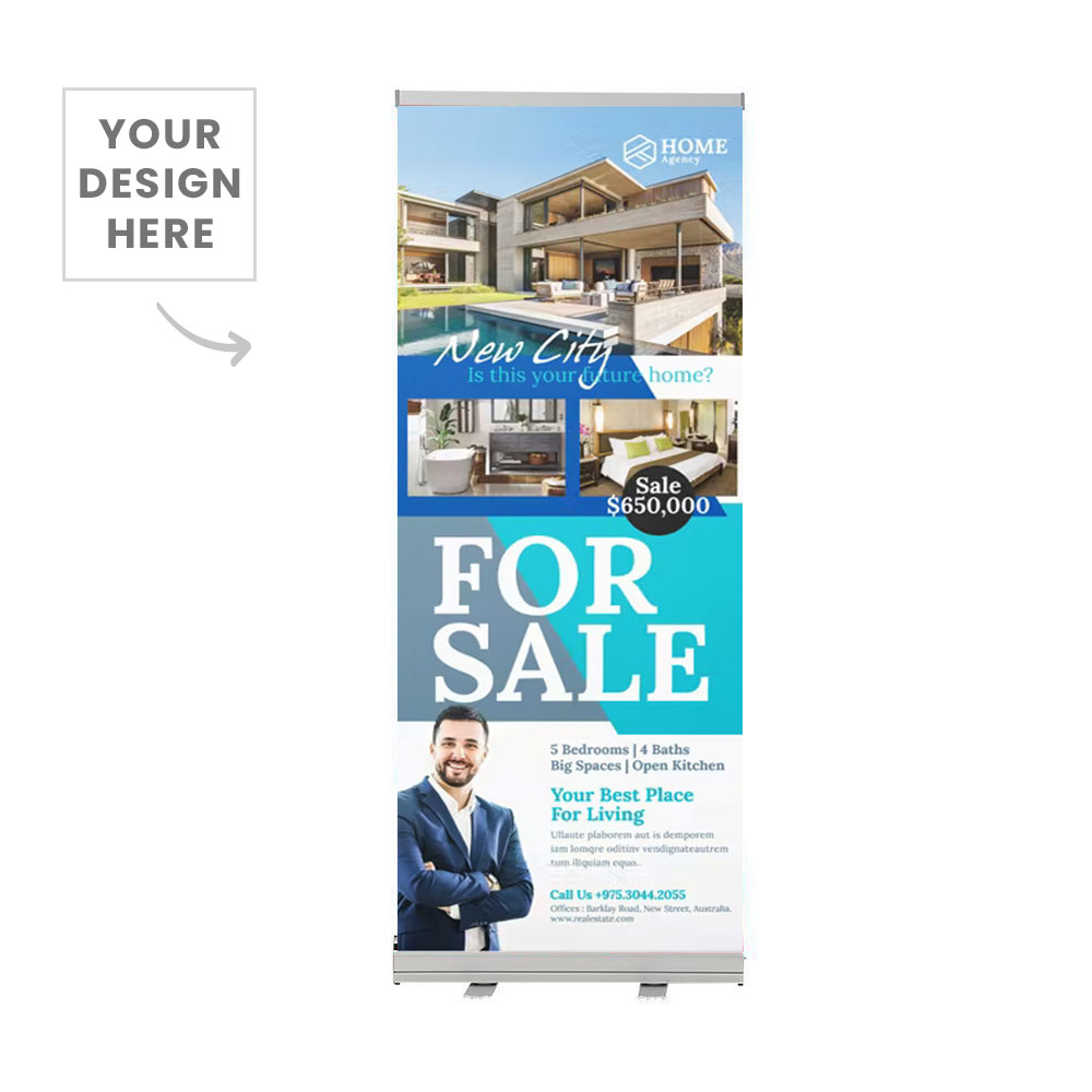 Real Estate Pull Up Banner