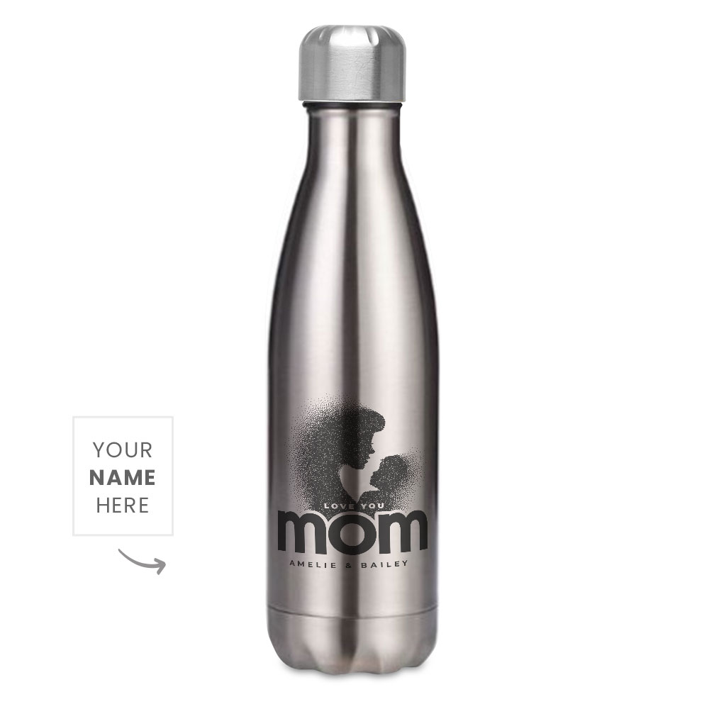 Love You Mom Stainless Steel Bottle