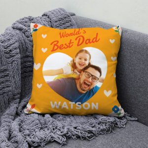 Dad Surprise Cushion Cover