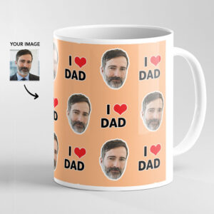 I Love Dad Mugs