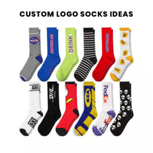 Custom Knitted Combed Cotton Socks