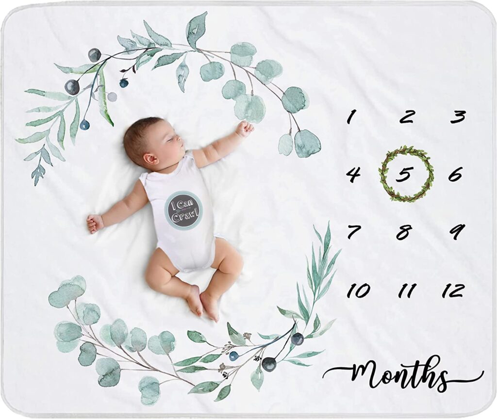 Baby Milestone Blanket 