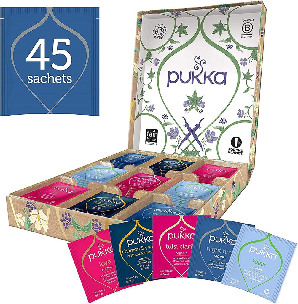 Pukka Herbs Organic Relax Tea Selection Box