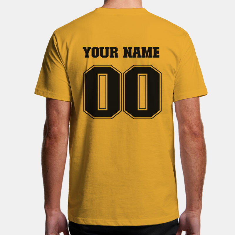Custom Your Name and Number Here T-Shirt