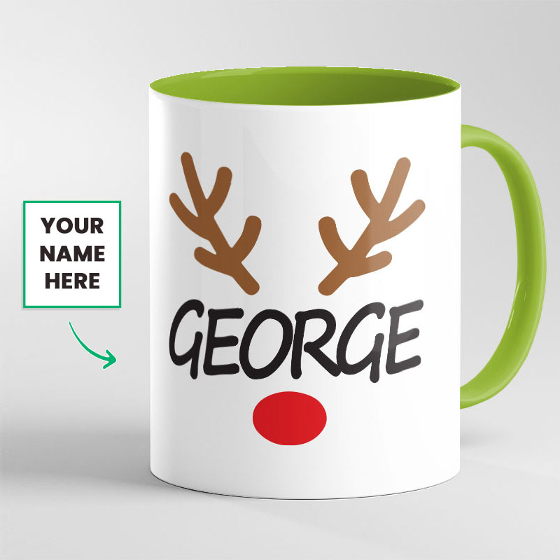 Custom Merry Christmas Dear Your Name Mug