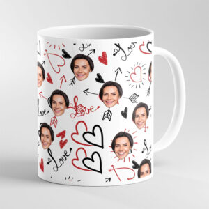 Cupid Heart Valentine Mug