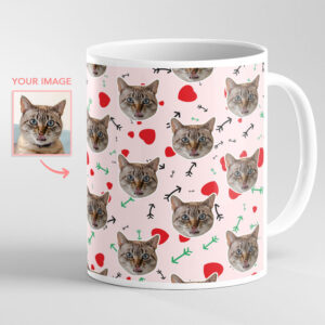 Cat Love Valentine Mug