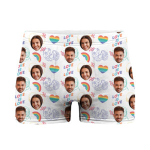 Love is Love Valentines day Men Boxers