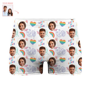 Love is Love Valentines day Men Boxers