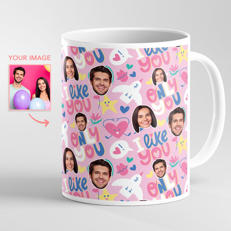 I Like Only You Valentine Mug