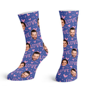 Valentine Love Crew Socks