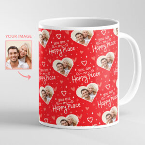 You Are My Happy Place Valentine Mug