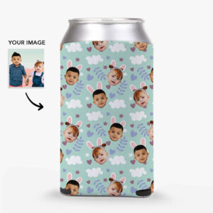 Happy Faces Easter Stubby Holder