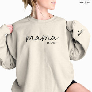 Mama Established In Custom Sweatshirt