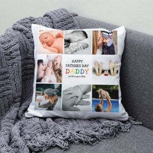 Custom Happy Fathers Day Cushion Cover