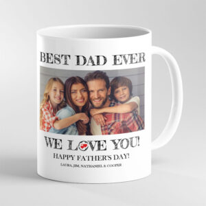 Best Dad Ever Fathers Day Mug