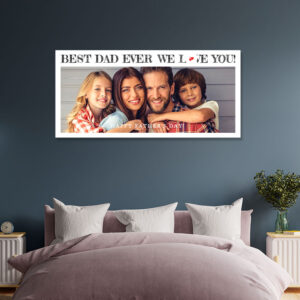 Best Dad Ever We Love You Wall Sticker