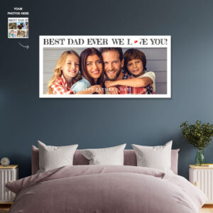 Best Dad Ever We Love You Wall Sticker
