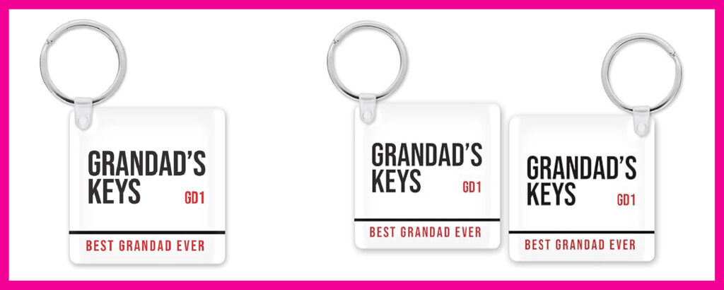 Grandparent Key Ring