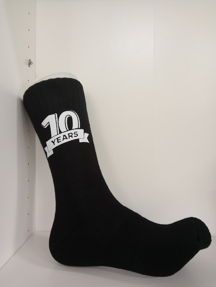 1o years socks
