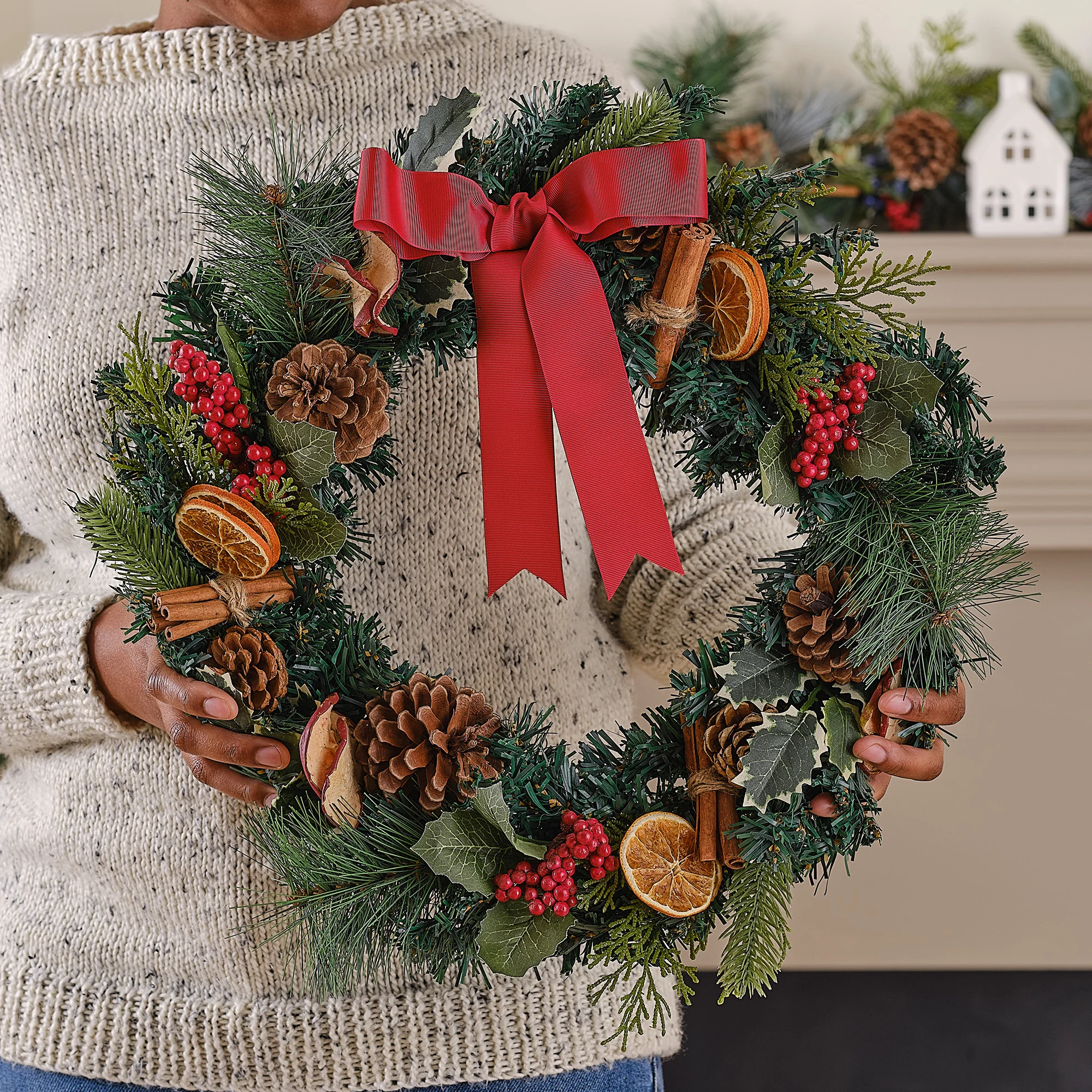 DIY Christmas Wreath – Step by Step Tutorial